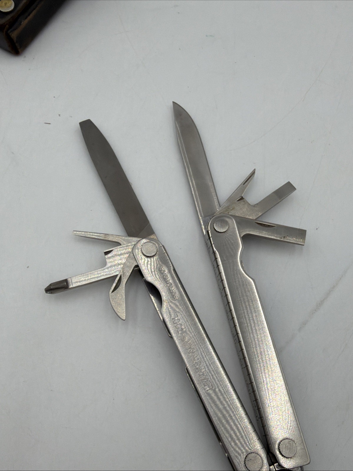 Vintage Original Leatherman Multi Tool Portland OR Leather Sheath USA