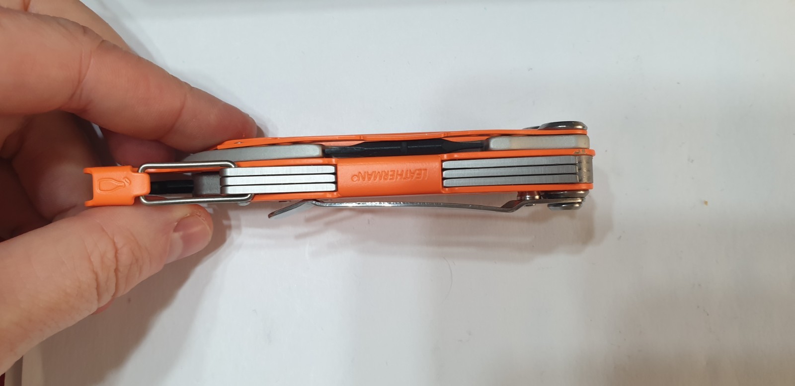 🔥🔥 Leatherman Mini Rare Retired Multi Tool Keychain Size Fold to Full Size
