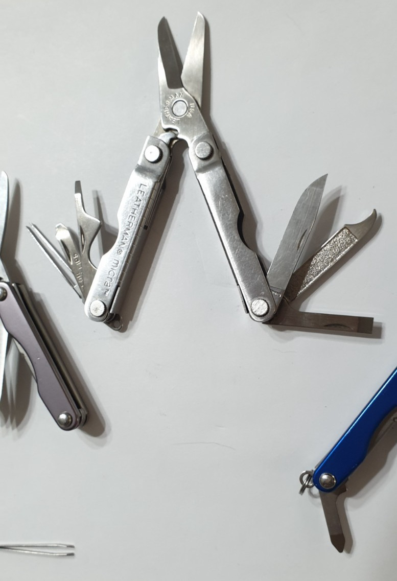 🔥🔥 3X Leatherman Squirt P4 S4 Micra Multi Tool Collectable Keychain Rare Set