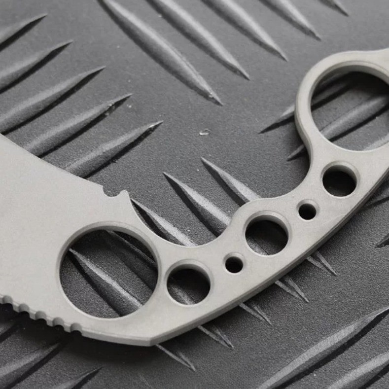Customization – Titanium Alloy EDC Tool Blunt Tool Training Props – Not polished