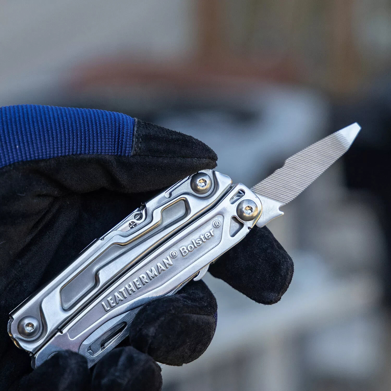 LEATHERMAN BOLSTER 13 TOOL MULTI-TOOL W/SHEATH & ENGRAVED OPTIONS