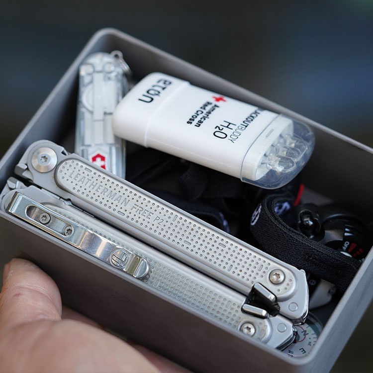 Titanium alloy Survival Box CNC Engraving Apocalypse Survival Storage Box