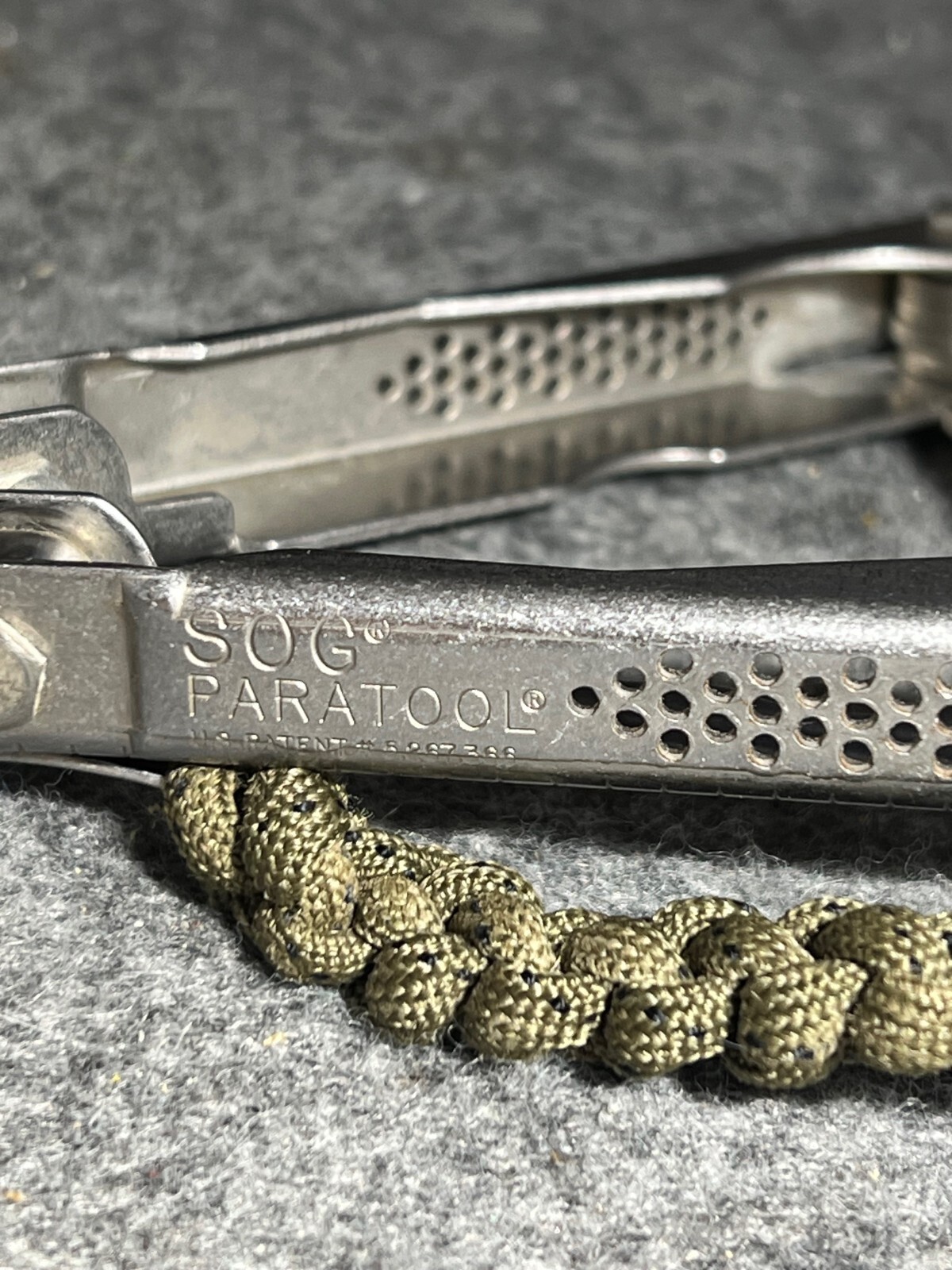 SOG Para Multi-Tool with Nylon Sheath and Lanyard