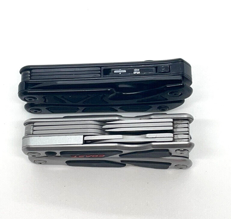 Coast Lot Of 2 Multi-Tool Flashlight LED155 2-LED Pro Pocket Pliers and LED140