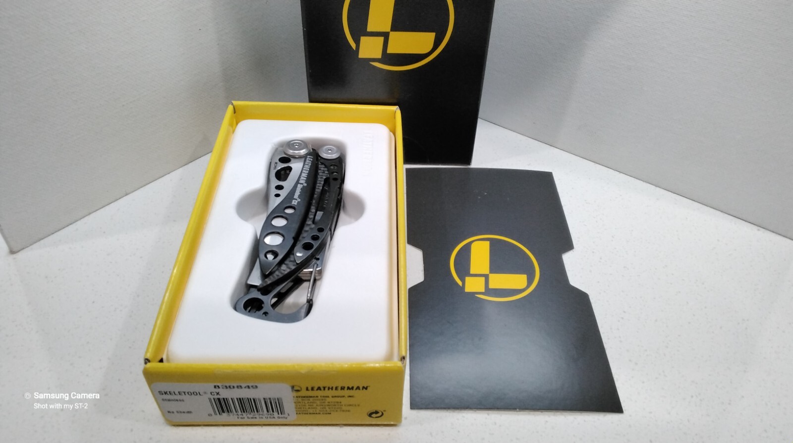 New Leatherman CX 0420 Date Stamp Multi-Tool Carbon Fiber Handle Insert 830849
