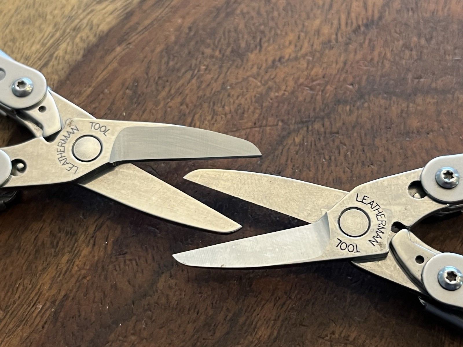 Retired Leatherman Style CS Multi Tool Knife File Scissor Carabiner (Lot Of 2)