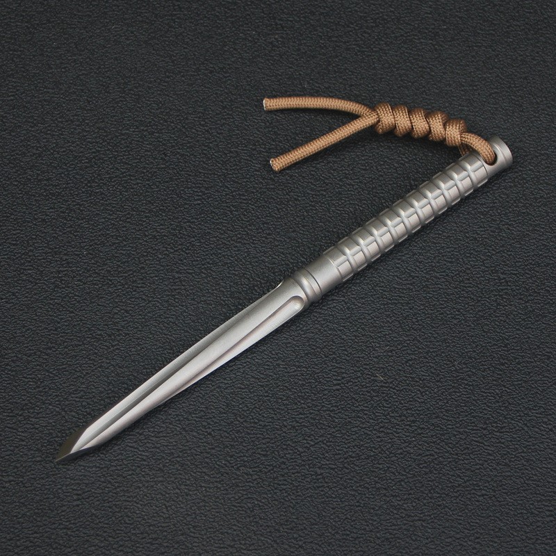 TC21 Titanium Alloy Heat Treated 55HRC Tent stake EDC Multi Tool