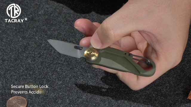 5-in-1 Mini Utility Keychain Knife – Compact Multitool with Cutter, Opener & Key