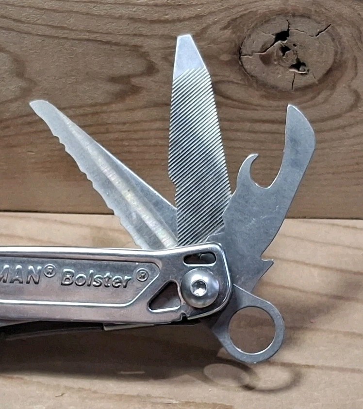 LEATHERMAN BOLSTER MULTI-TOOL EXCELLENT CONDITION SEE PICTURES FOR MORE DETAILS