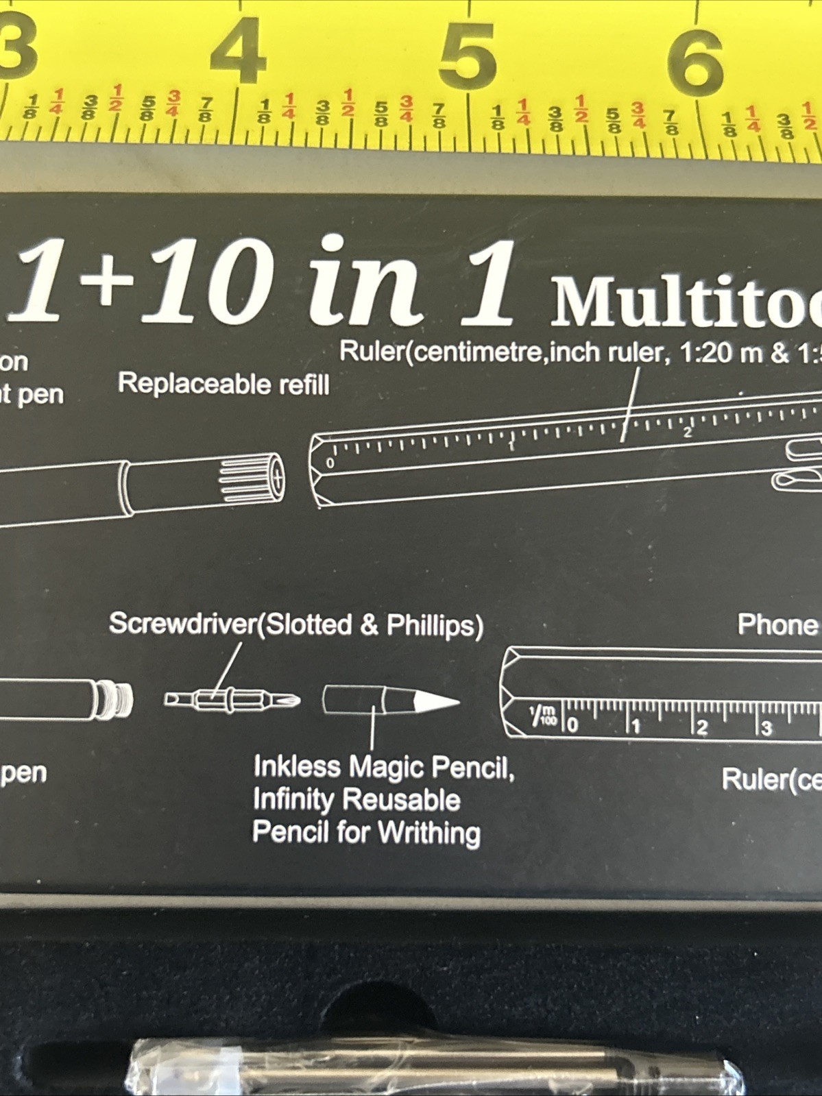 Multitool Pen with Flashlight/Tactical pen/bran new in box