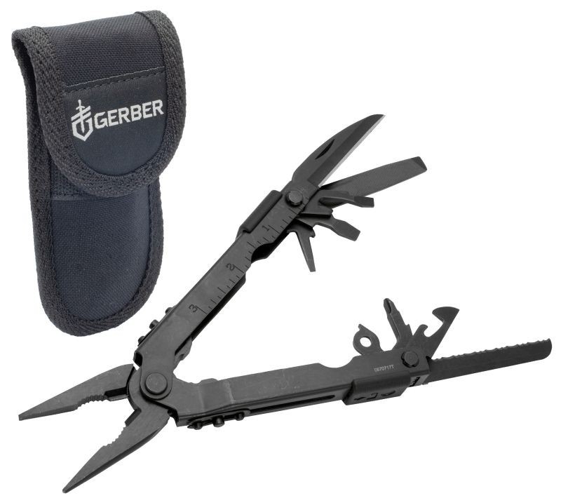 Gerber black MP 600 x1(ONE) per. Multi-Plier 600 Excellent, W/ Sheath, READ