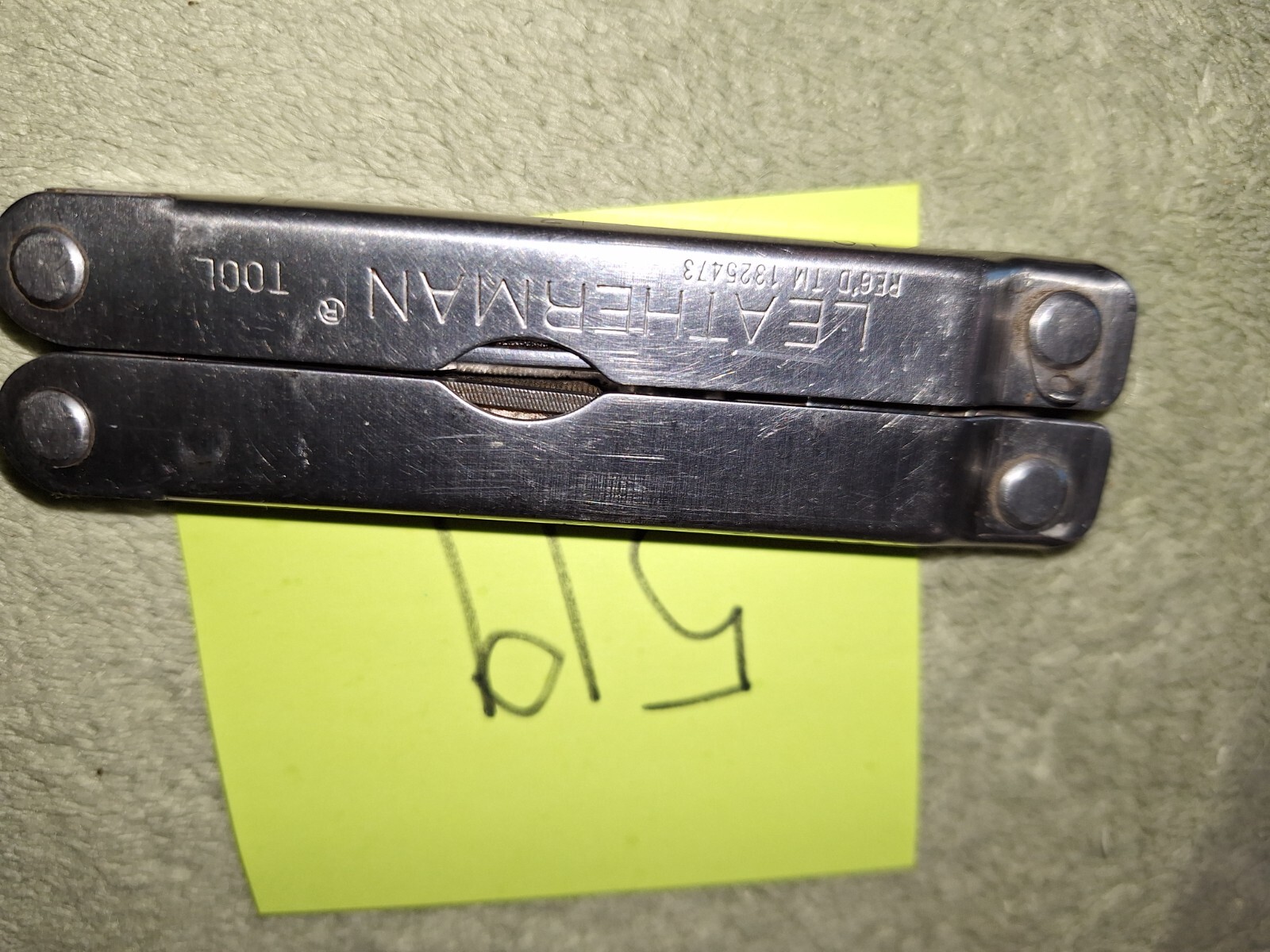 1 RARE LEATHERMAN ORIGINAL PST Multi Tool Knife BIG LETTERS JAPAN Lot 519