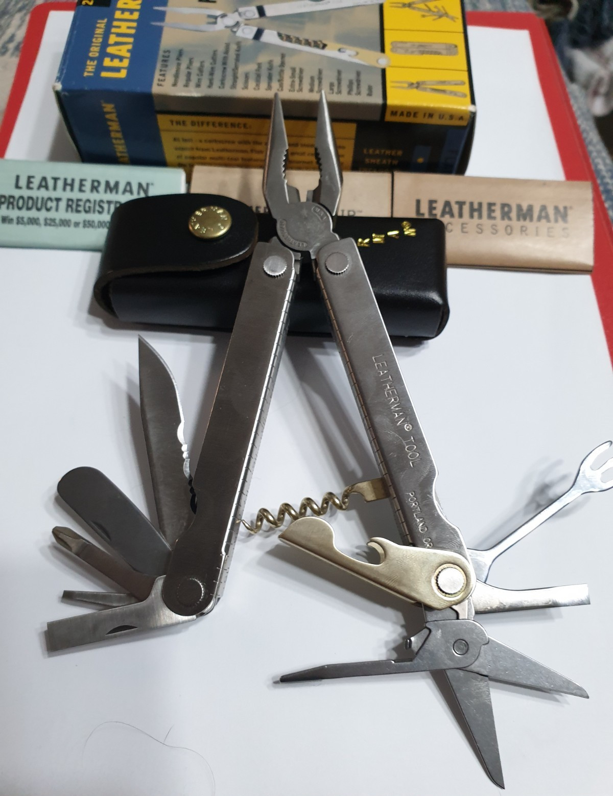 🔥🔥🔥 Leatherman Flair Rare Retired Multi Tool Collectable New In Box