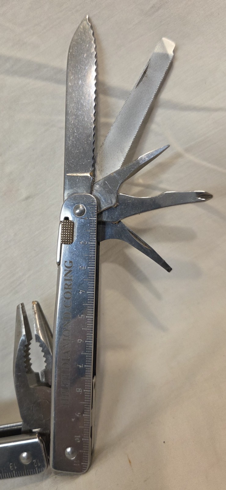 Victorinox SwissTool Swiss Army Knife Multi Tool Pliers, Ruler, Knife + used