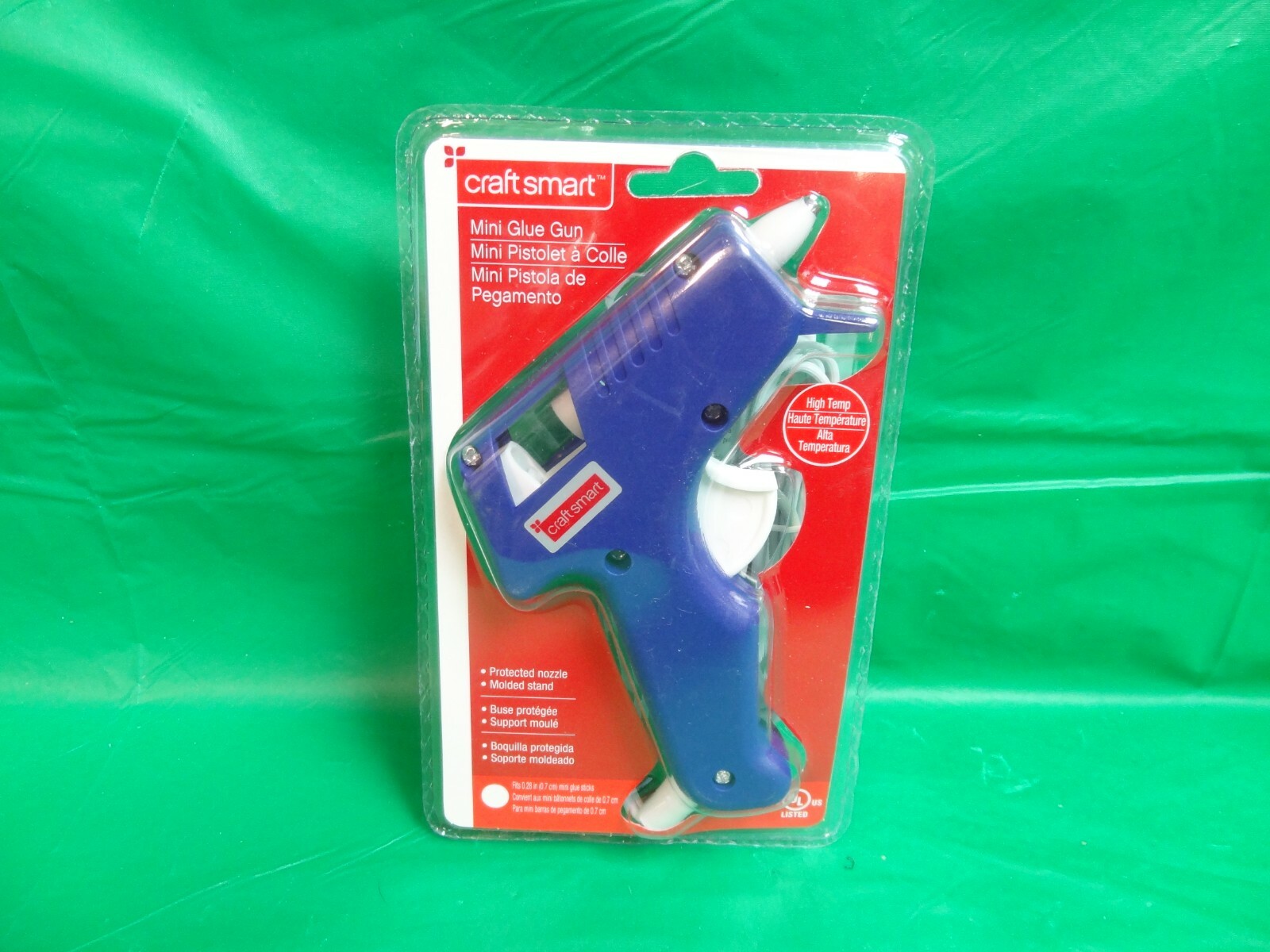 BRAND NEW! CRAFTSMART 301549 MINI HOT GLUE GUN – BLUE ~