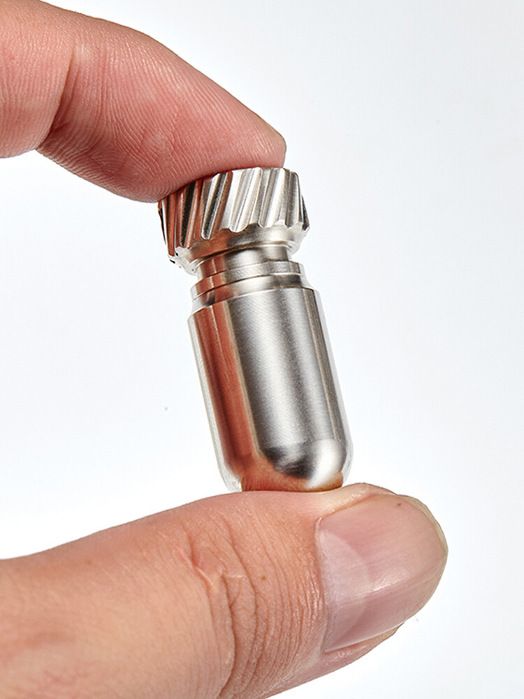EDC Titanium Multi Tools Waterproof Portable Medicine Bottle Key Pendant Box Set