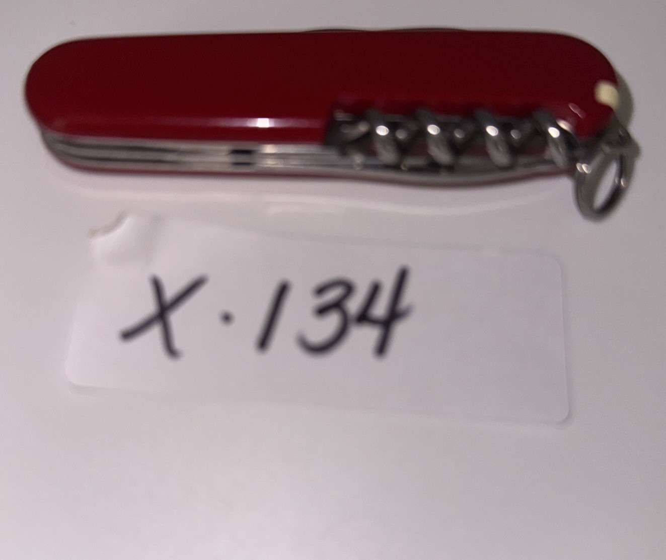 Victorinox Tourist Swiss Army Knife Red 84mm Folding Pocket Multi-Tool EDU