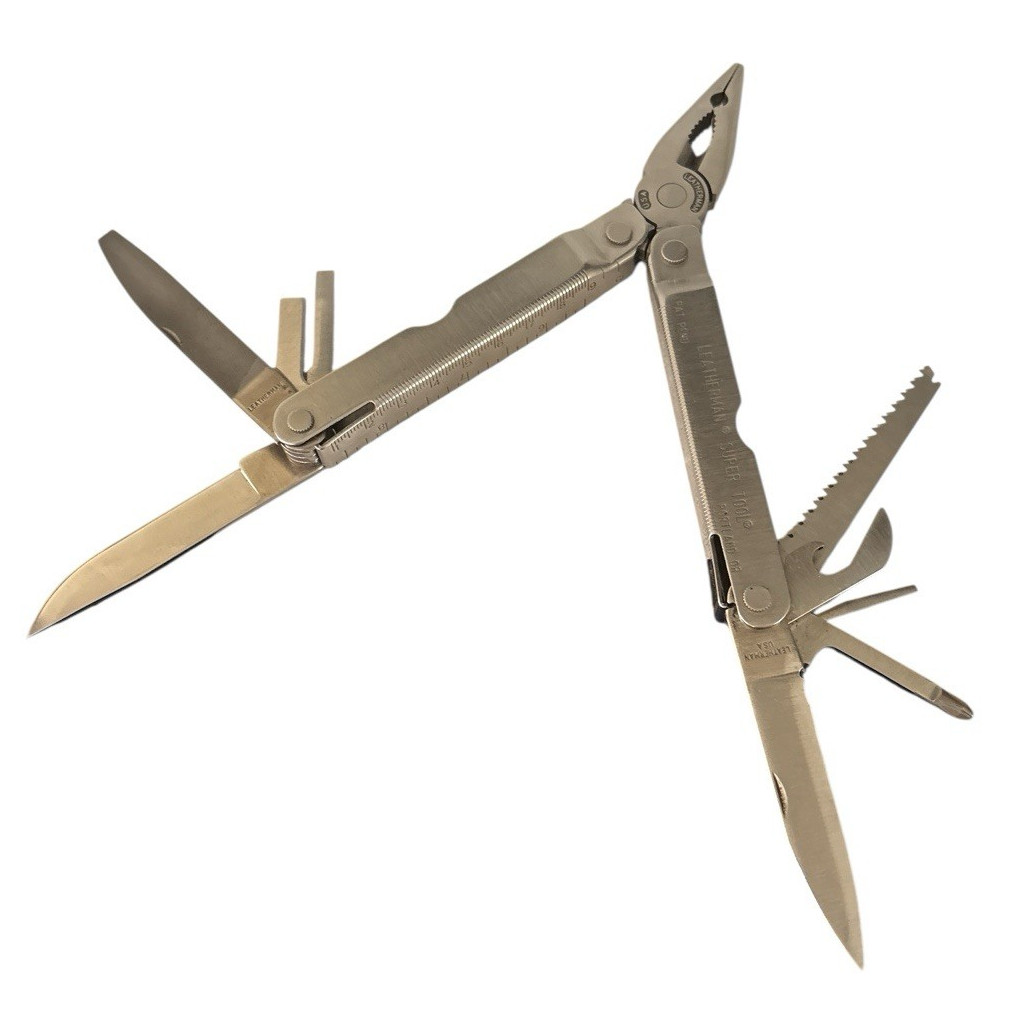 Retired 1999 Leatherman Super Tool Multitool Oct 1999 with Nylon Sheath Exc Cond
