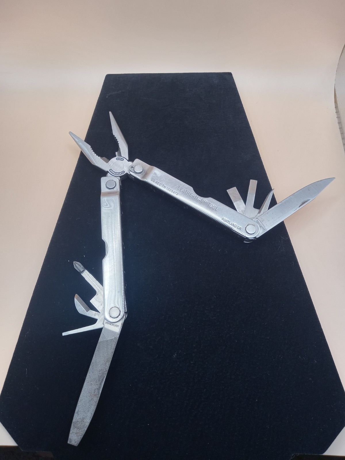 Vintage Leatherman PST Multi Tool W/ Leather Sheath June 1993 Date Code