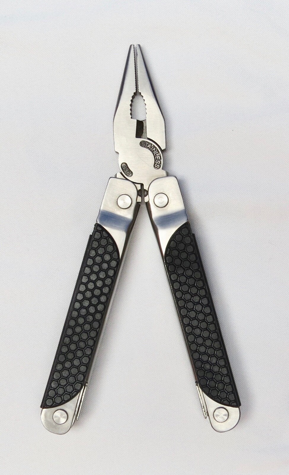 NEW Stainless Steel Multi-Utility Tool Pliers with 11 Additional Tools + Case