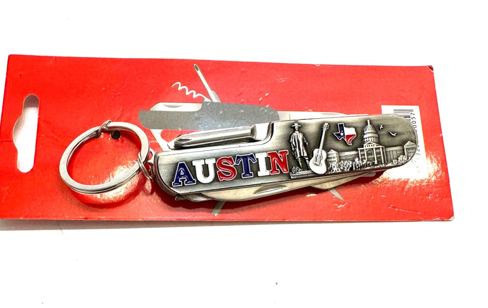 Pocket Knife Multi-Tool Austin Texas Souvenir