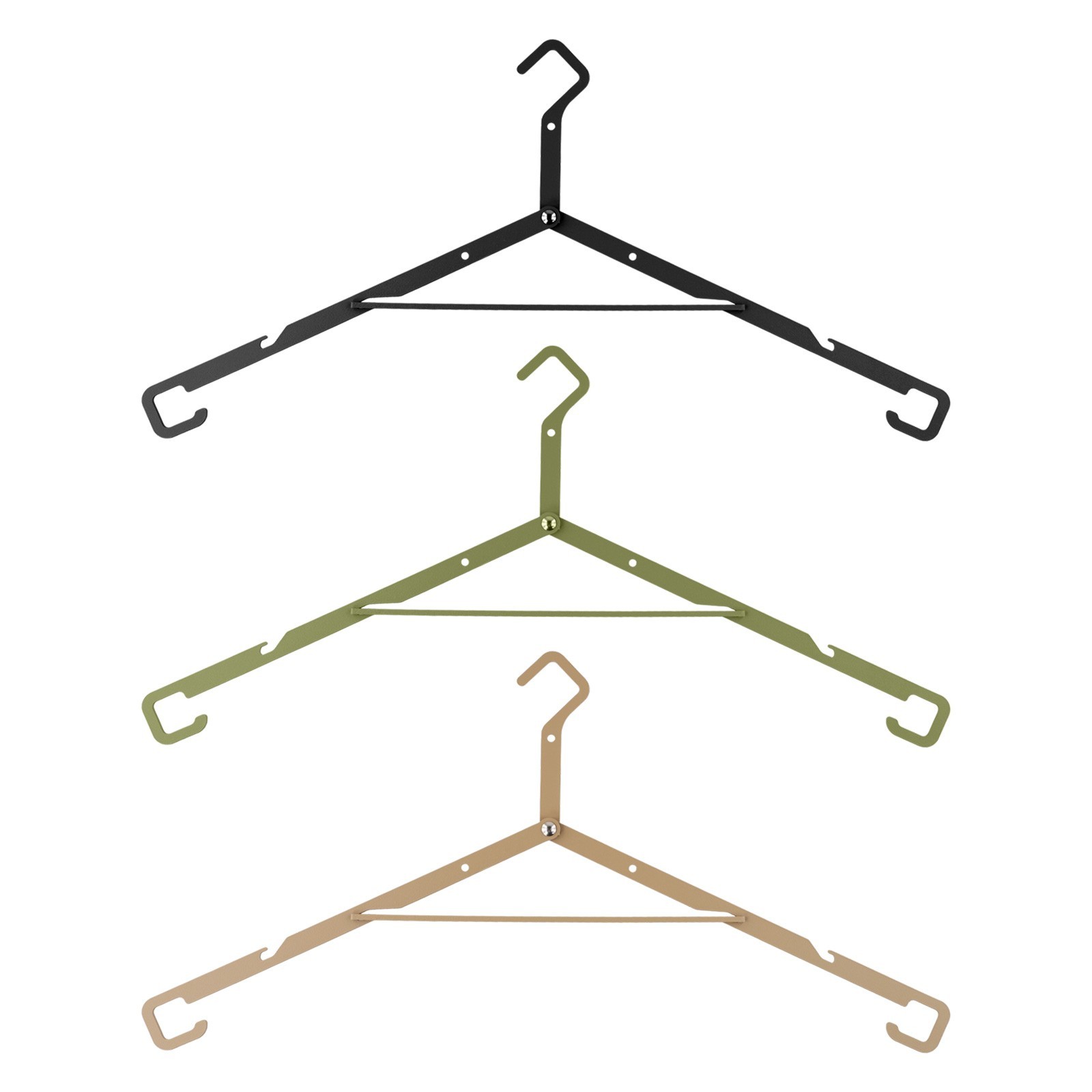 Easy Storage Iron Clothes Drying Rack Perfect for Outdoor Use and Adventures