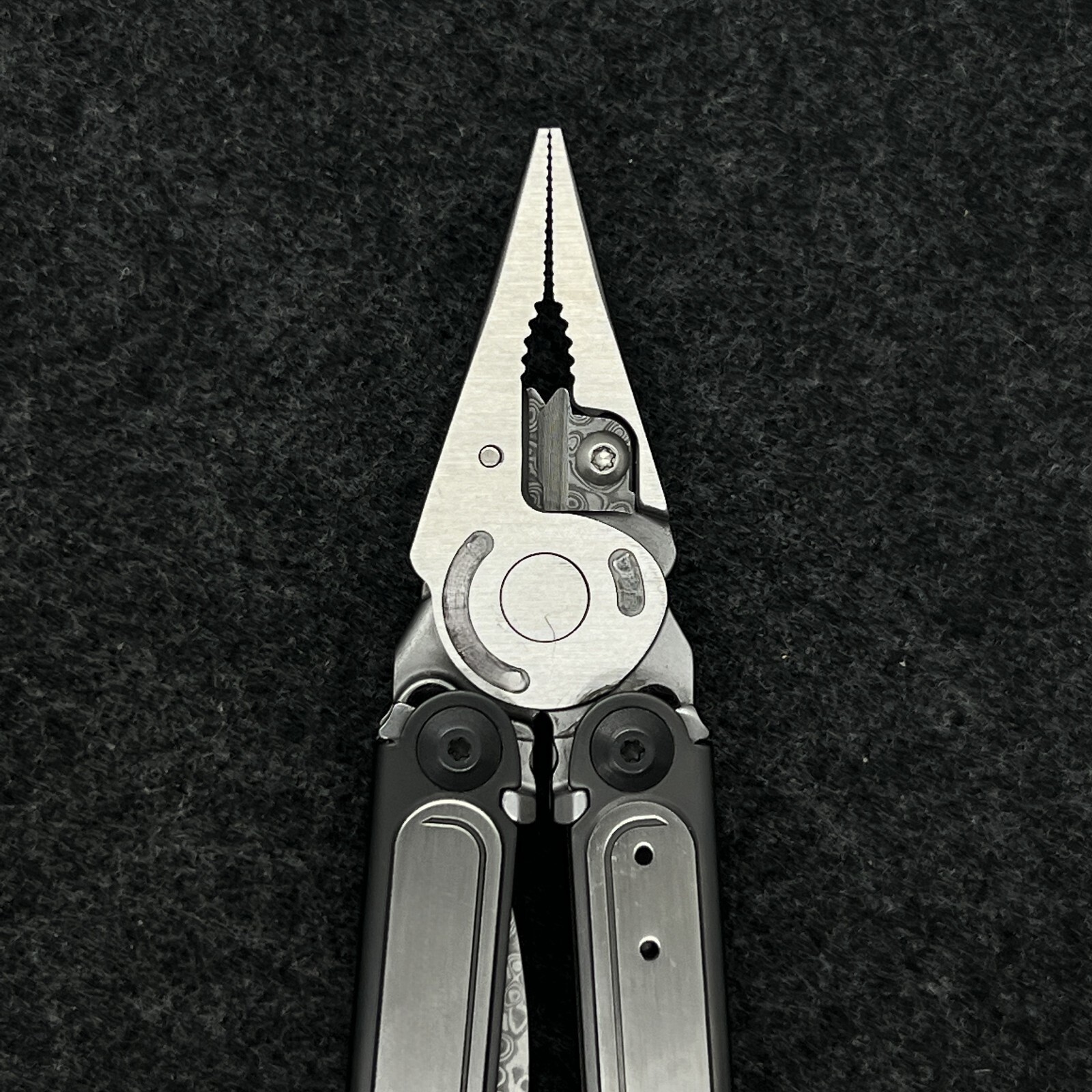 Damascus Steel Replacement Wire Cutter Inserts For Leatherman Surge TTI Wave ARC