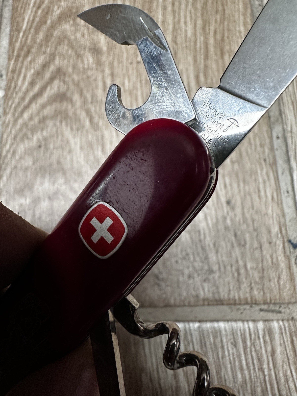 Vintage – Wenger Genuine Swiss Army Knife – Pathfinder – 8 in 1 tool – Rare