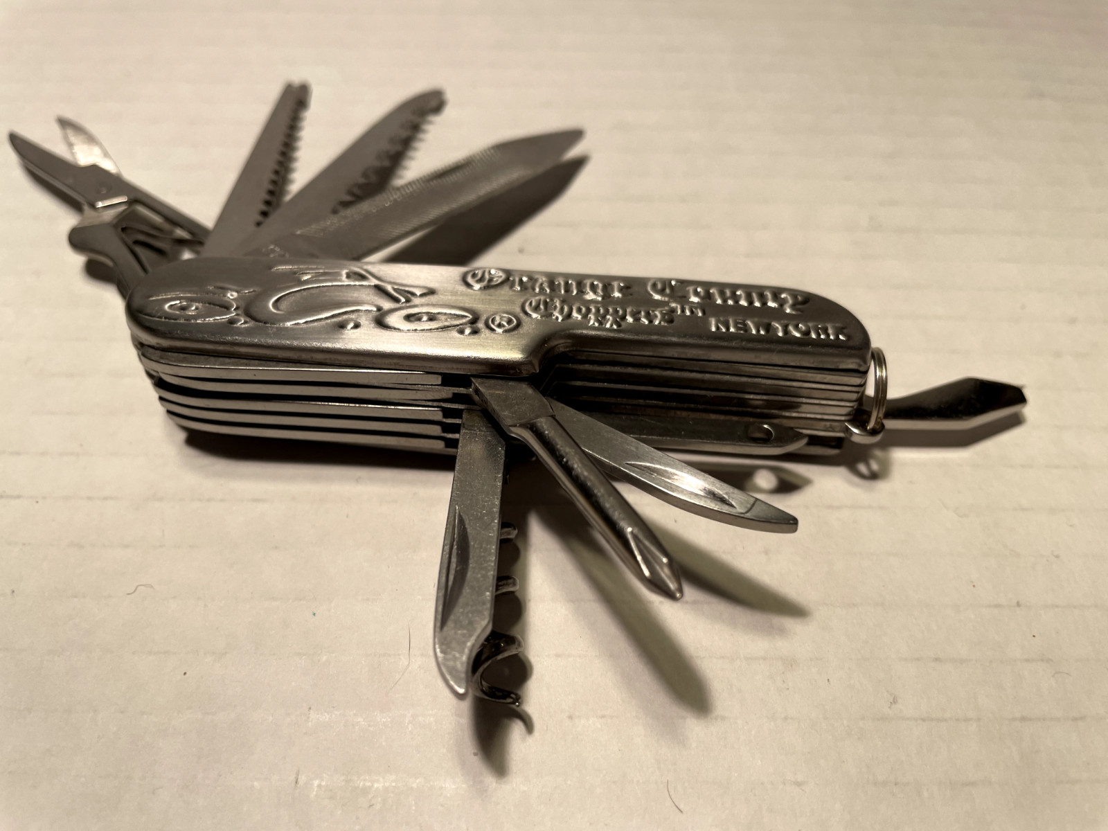 Rare Vintage Orange County Choppers Brand New York Multi-Function Pocket Knife