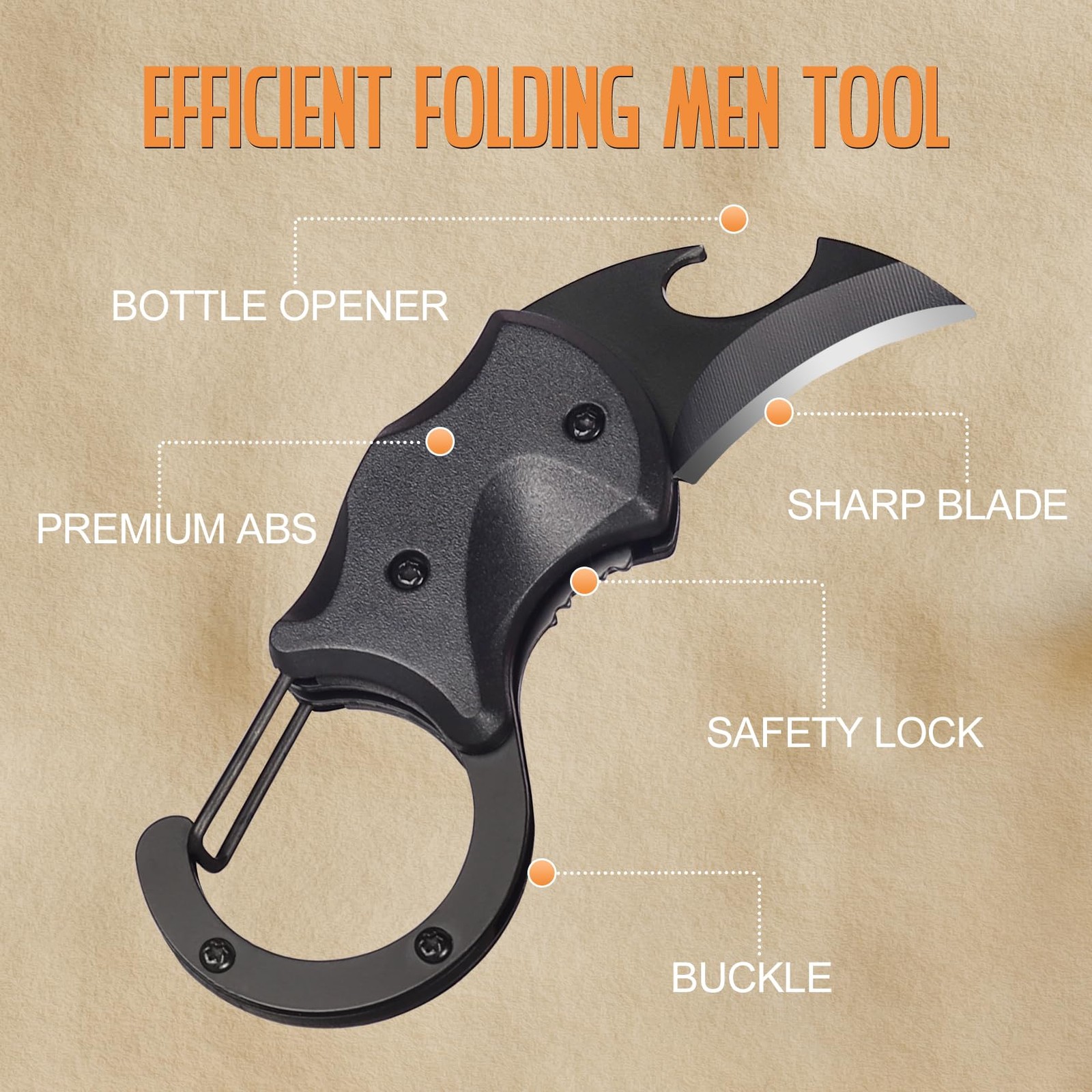 Christmas Stocking Stuffers Gifts for Men Him, Small Pocket Multitool Knife for