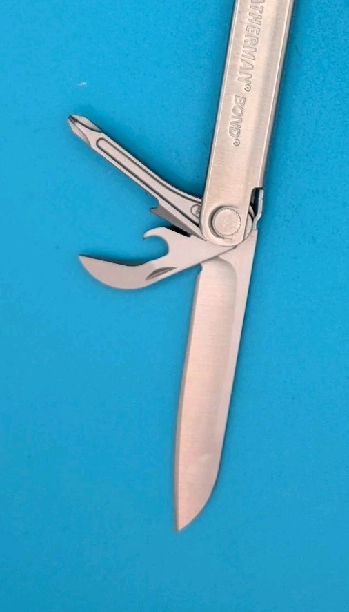 LEATHERMAN Bond Multitool, Stainless Steel Everyday Tool!