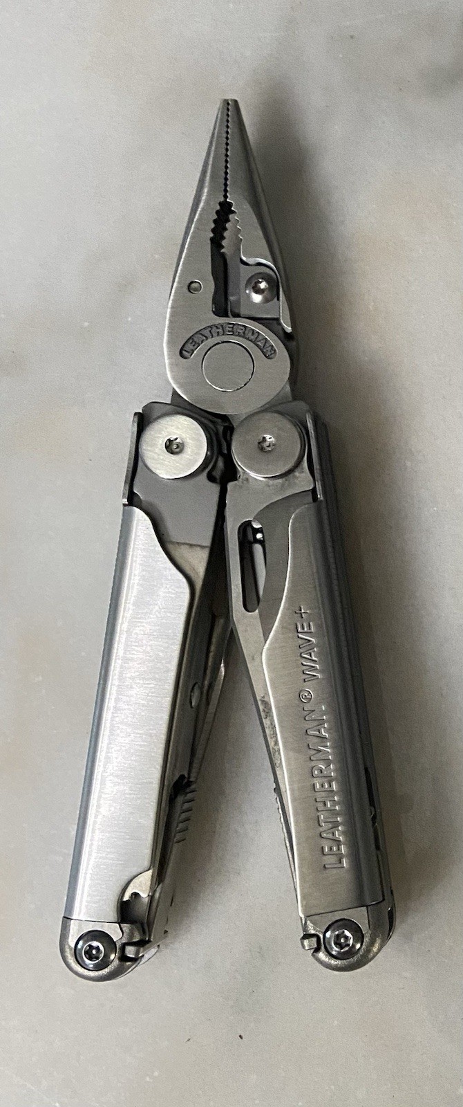 Leatherman Wave+ Stainless Steel Multi-Tool 3in Blade 18 tools