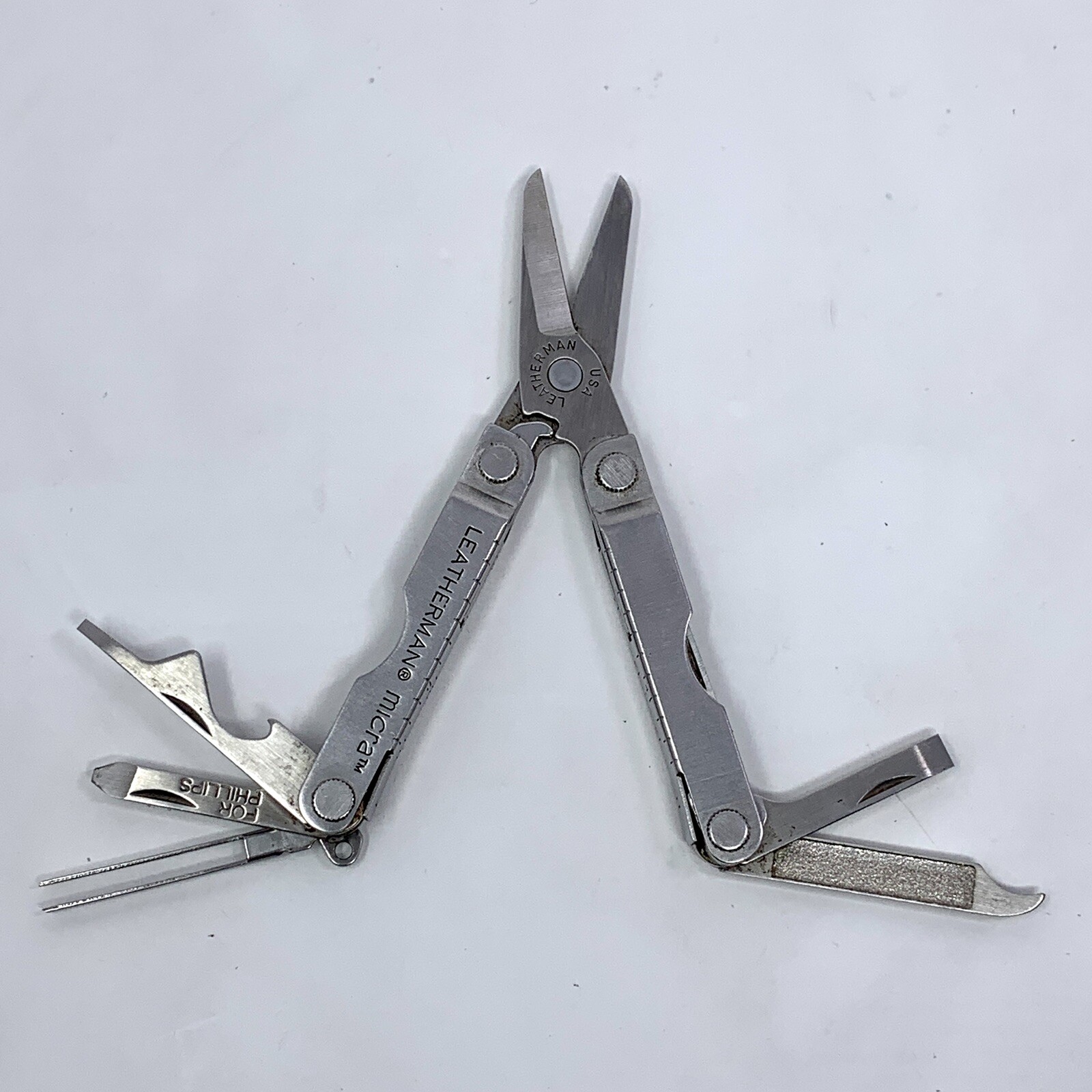Leatherman Micra Multi-Tool – Stainless Steel Pocket Size