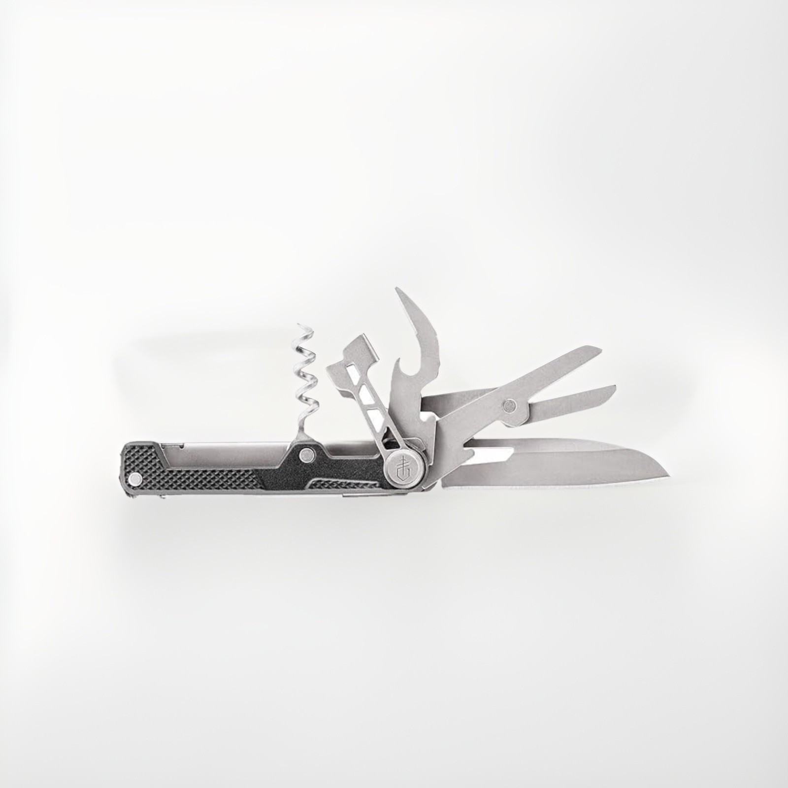 Gerber Armbar Corkscrew Bottle Opener Pry Bar Sciccors Folding Multi Tool Knife