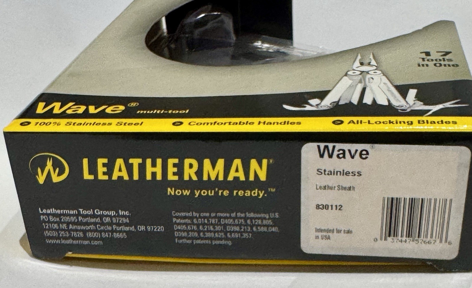 Leatherman Core & Crater C33LX Combo Pack NOS New Factory Sealed w/ Sheath