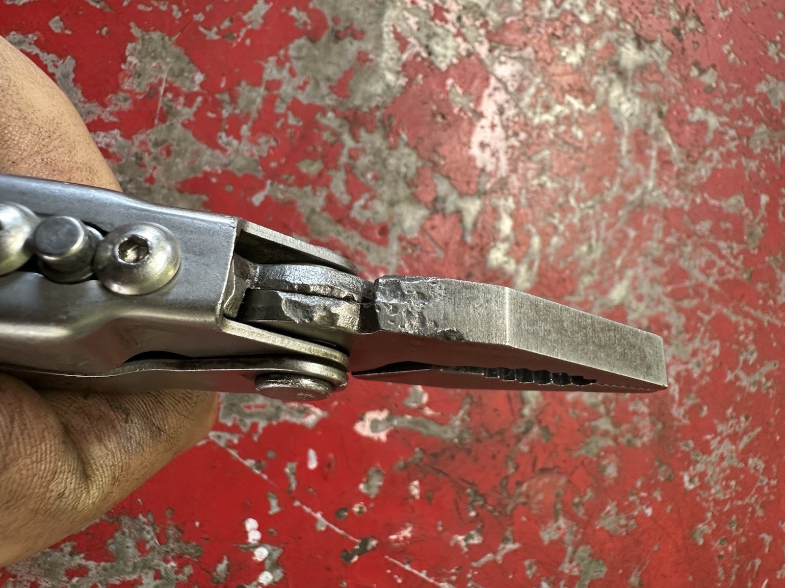 Gerber MP400 Vintage Blunt nose With Custom Chisel
