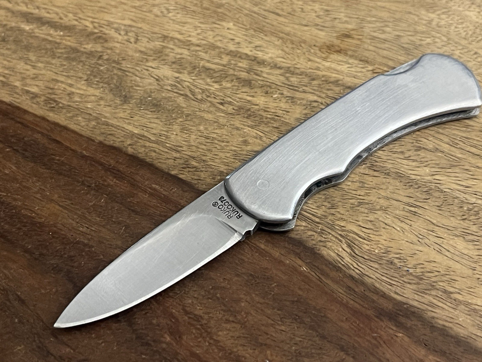 Ruko RUKO073 420 Stainless Steel Folding Utility Pocket Knife Very Solid ~TASKCo