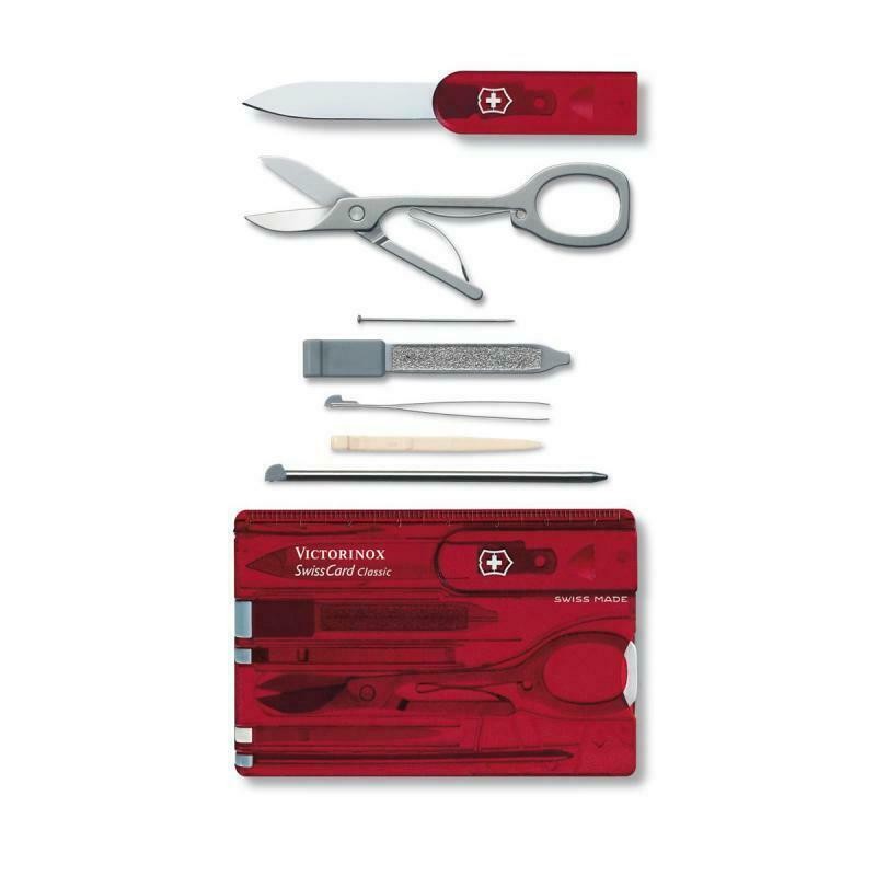 VICTORINOX SWISS ARMY SWISSCARD – CYBER RUBY RED