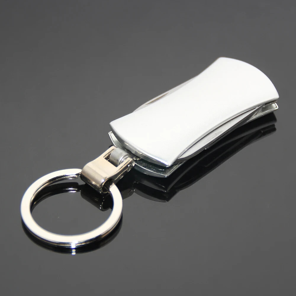 Aluminum 5-in-1 Pocket Knife Multitool Keychain – Scissors, File, Screwdriver