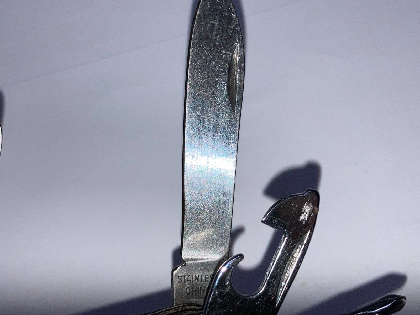 Large BLACK (17-n-1) 30-Function Camping Knife-New, Dealer Old Stock Circa 1998