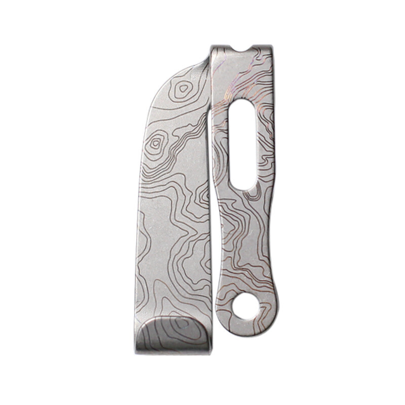 EDC Protective Clip Titanium Alloy Back Clip Pocket Clip Outdoor Pocket Tools