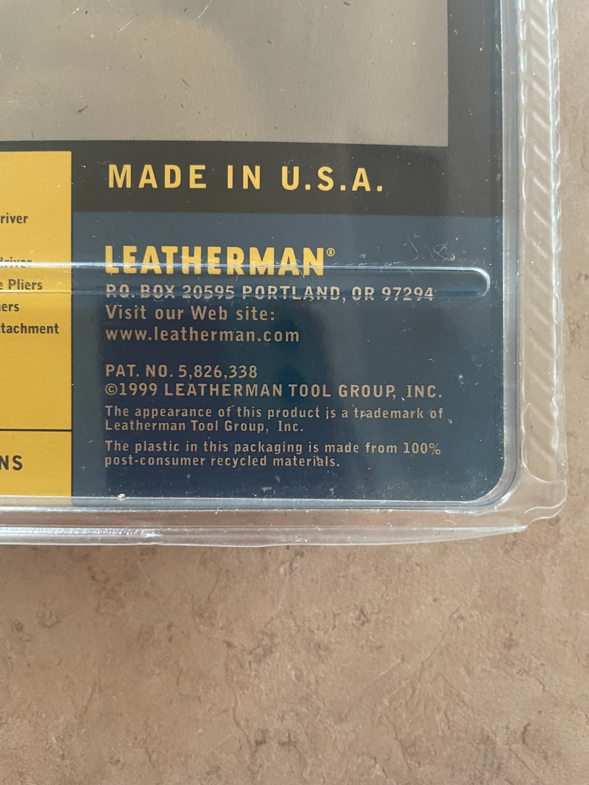 The Original Leatherman PST