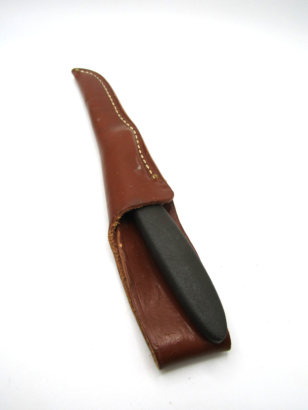 Vintage Gerber Trout & Bird Knife Original Leather Sheath Portland USA 3″ Blade