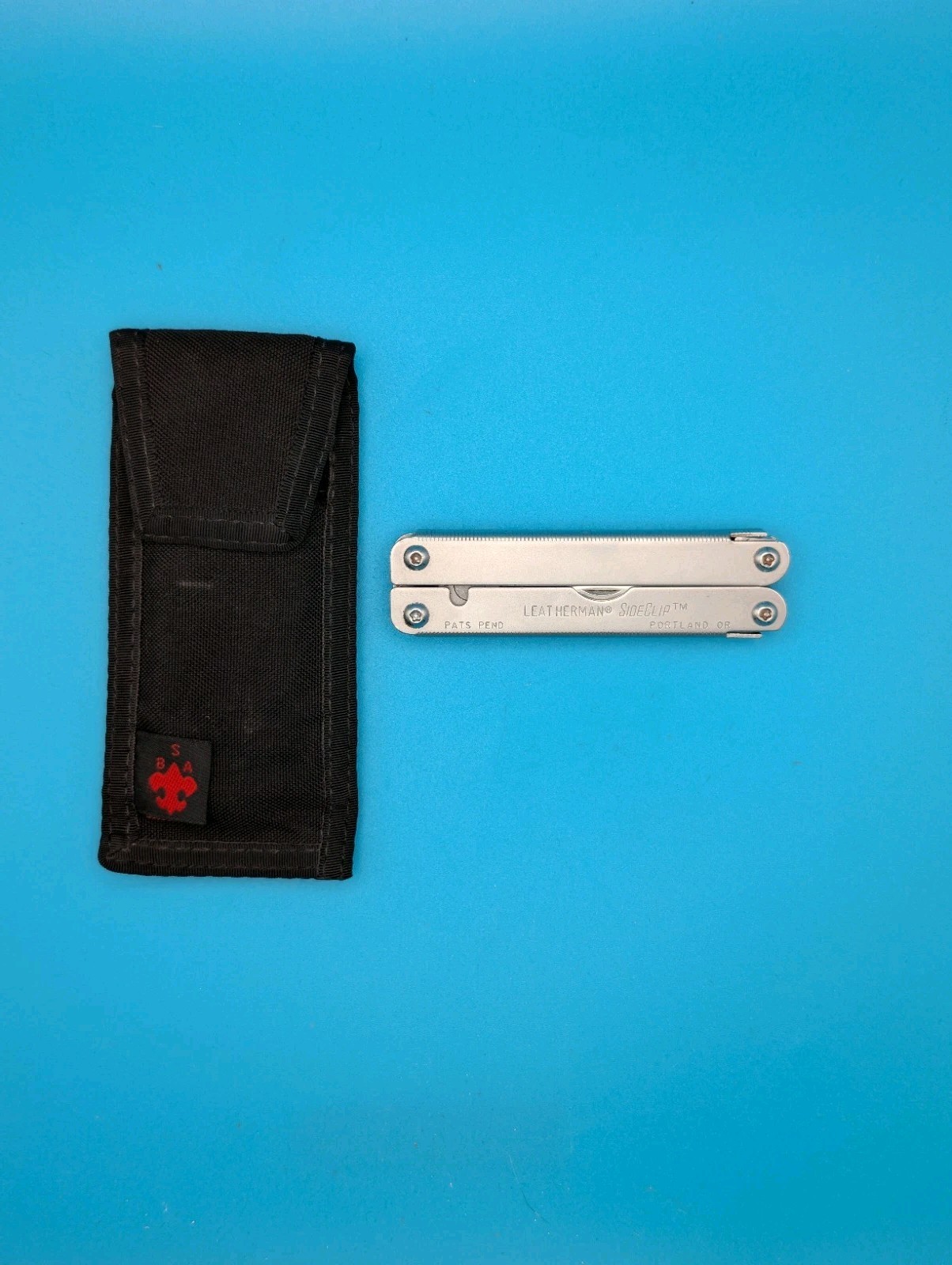 Leatherman SideClip Multi-Tool! With Sheath! 01/98 DATE STAMP! RARE!