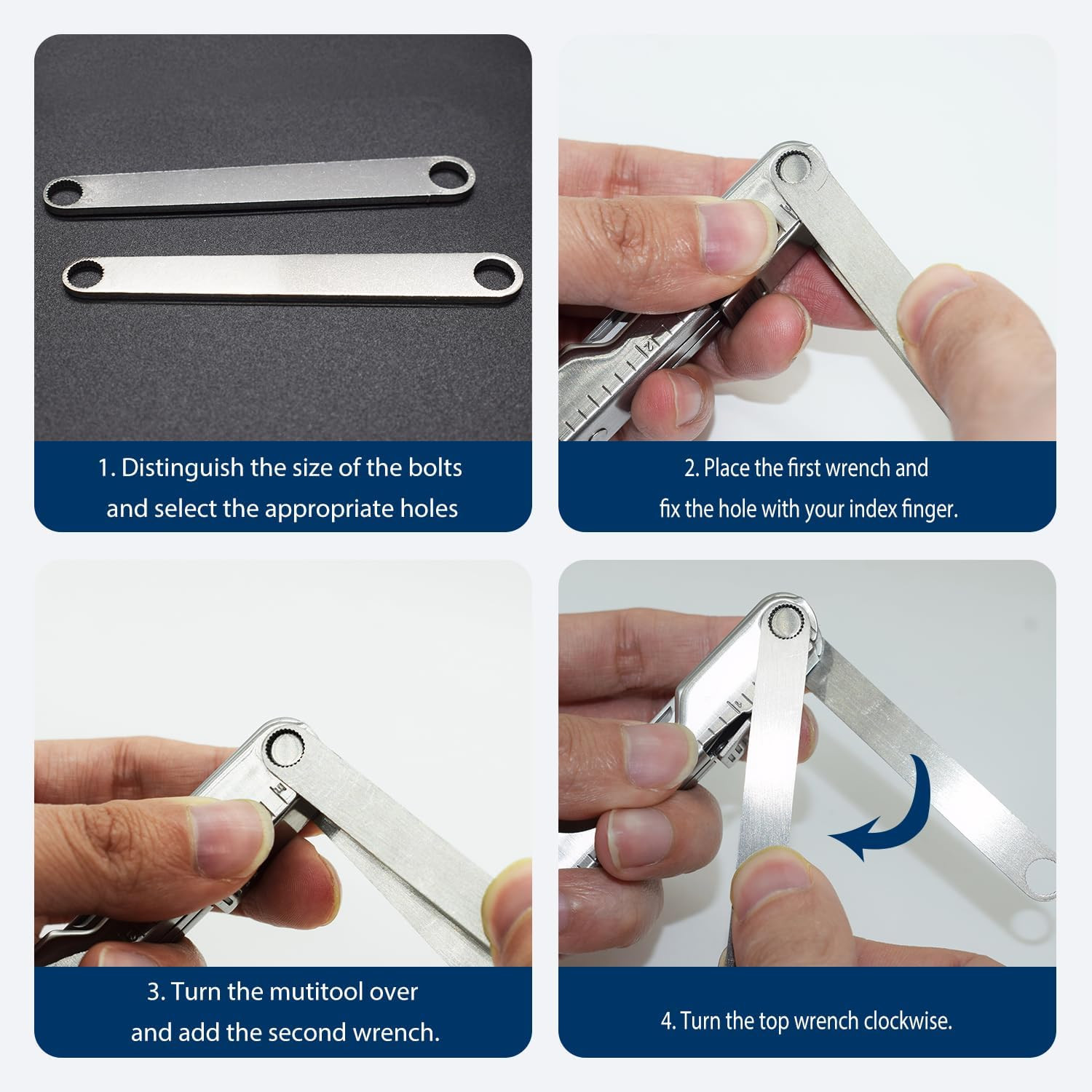 Handy 7Pack Mutitool Wrench Kit for L-Eatherman Multi-Tools,Ideal for Muti-Tool