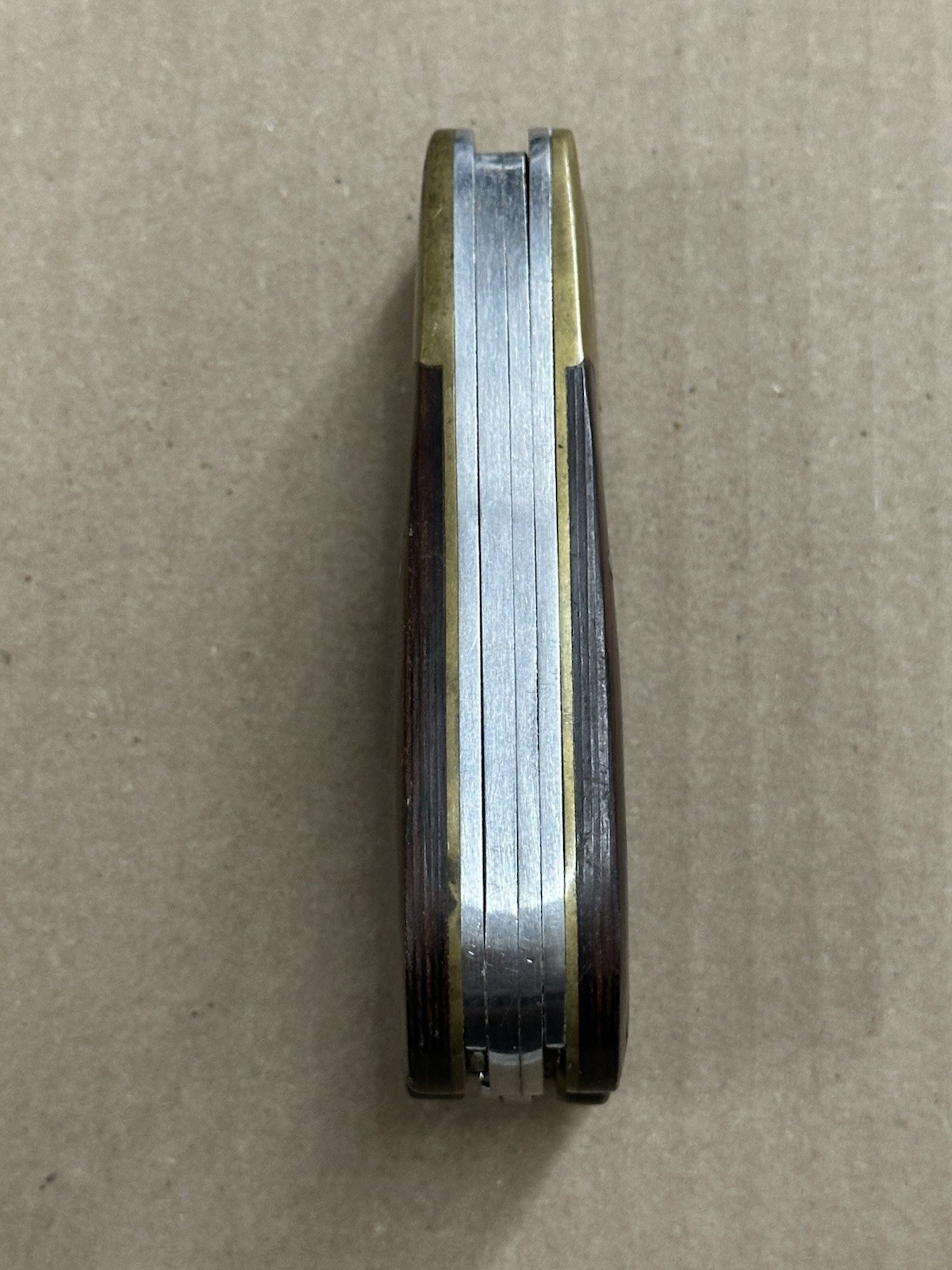 HUSKY 25 Years 25th Anniversary Limited Edition Multi-Tool Brass Wood vintage