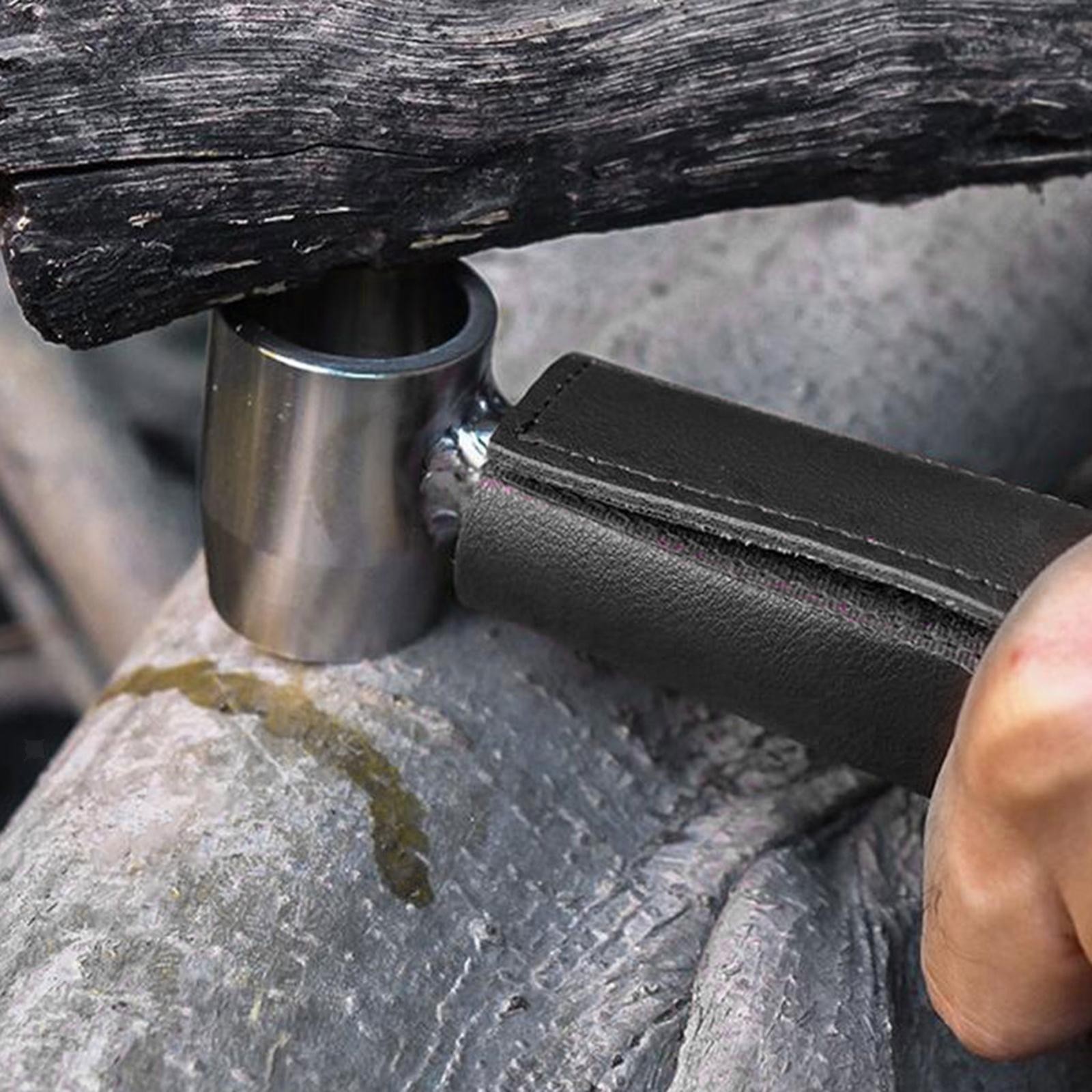 Heavy Duty Hand Auger Drill Bit Survival Camping Wrench Backpacking Screw
