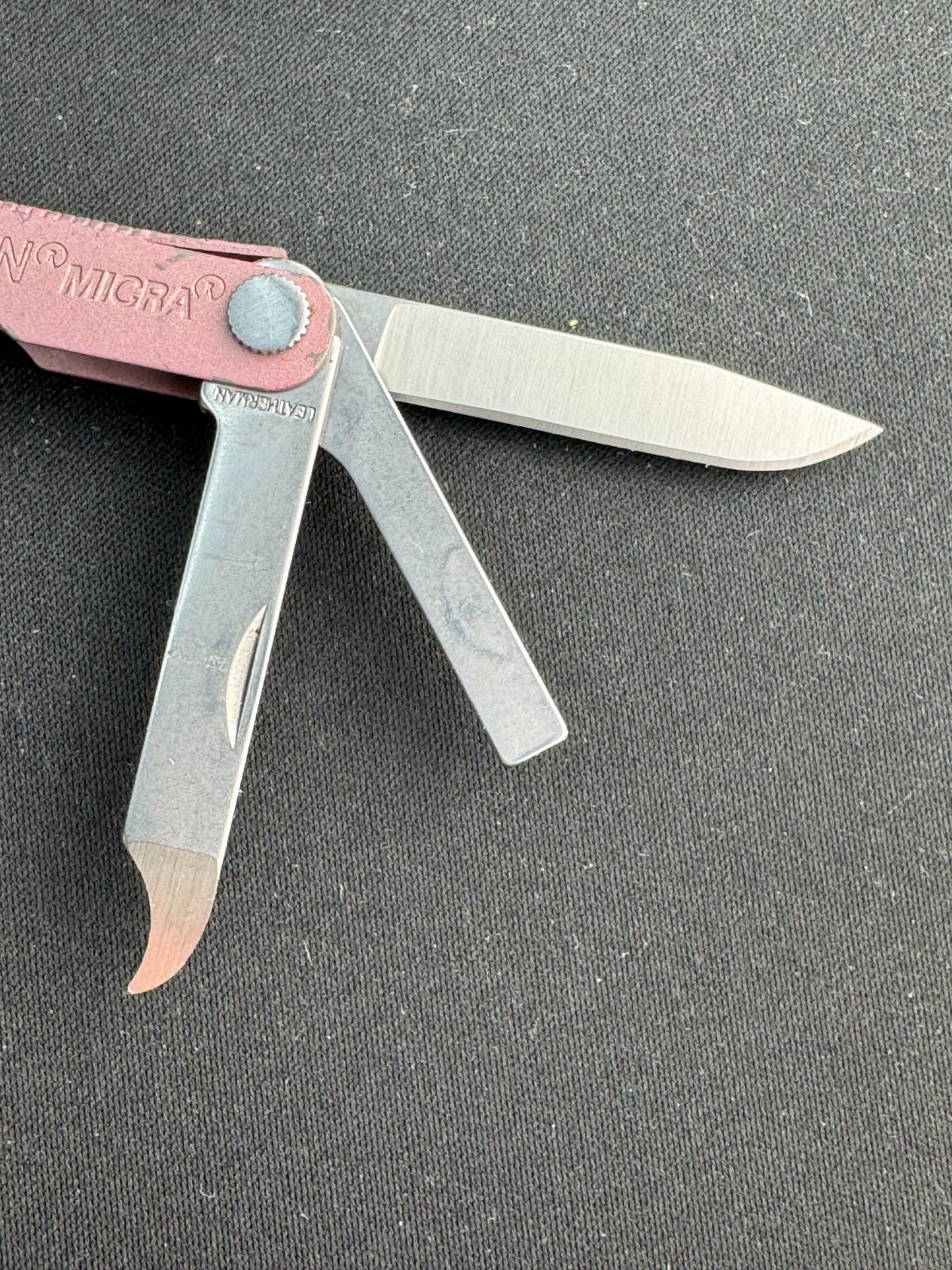 Leatherman Micra 10 in 1 Multitool Anodized Aluminum – Heathered Blush