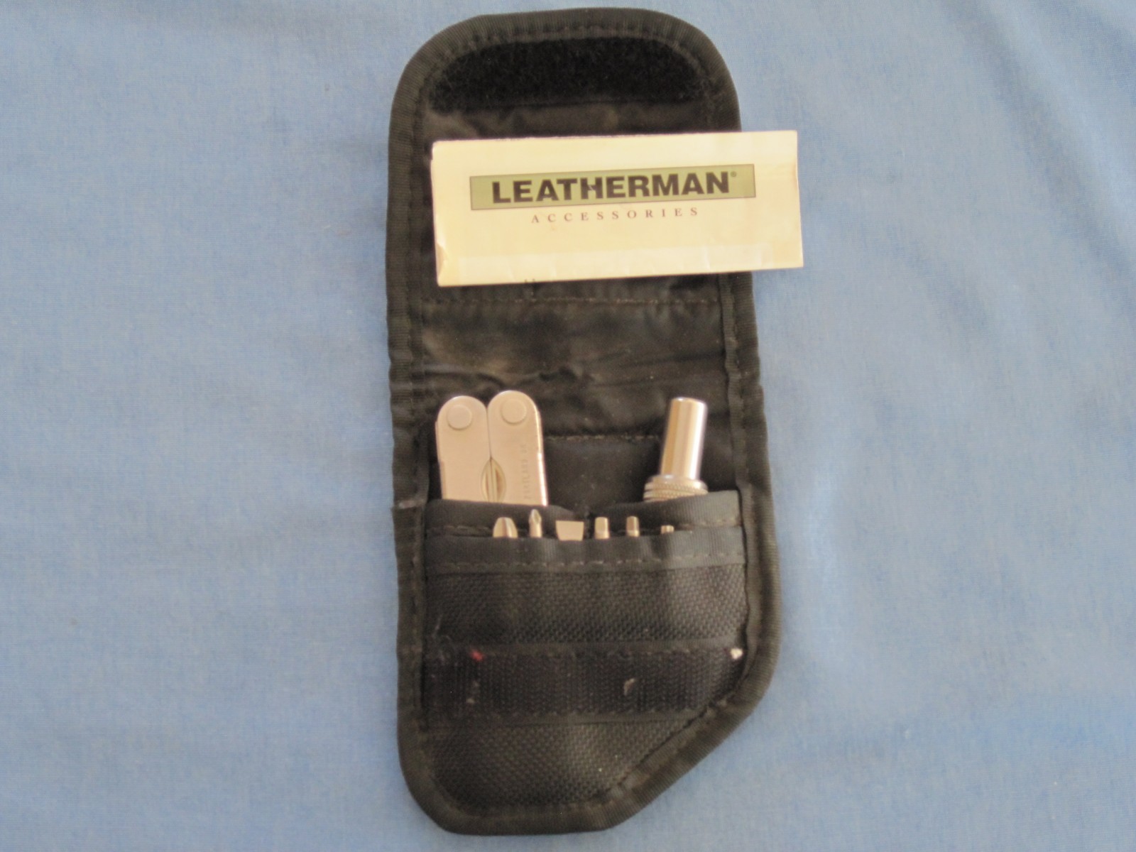 LEATHERMAN PST 97 SURVIVAL TOOL WITH TOOL ADAPTER & BIT SET