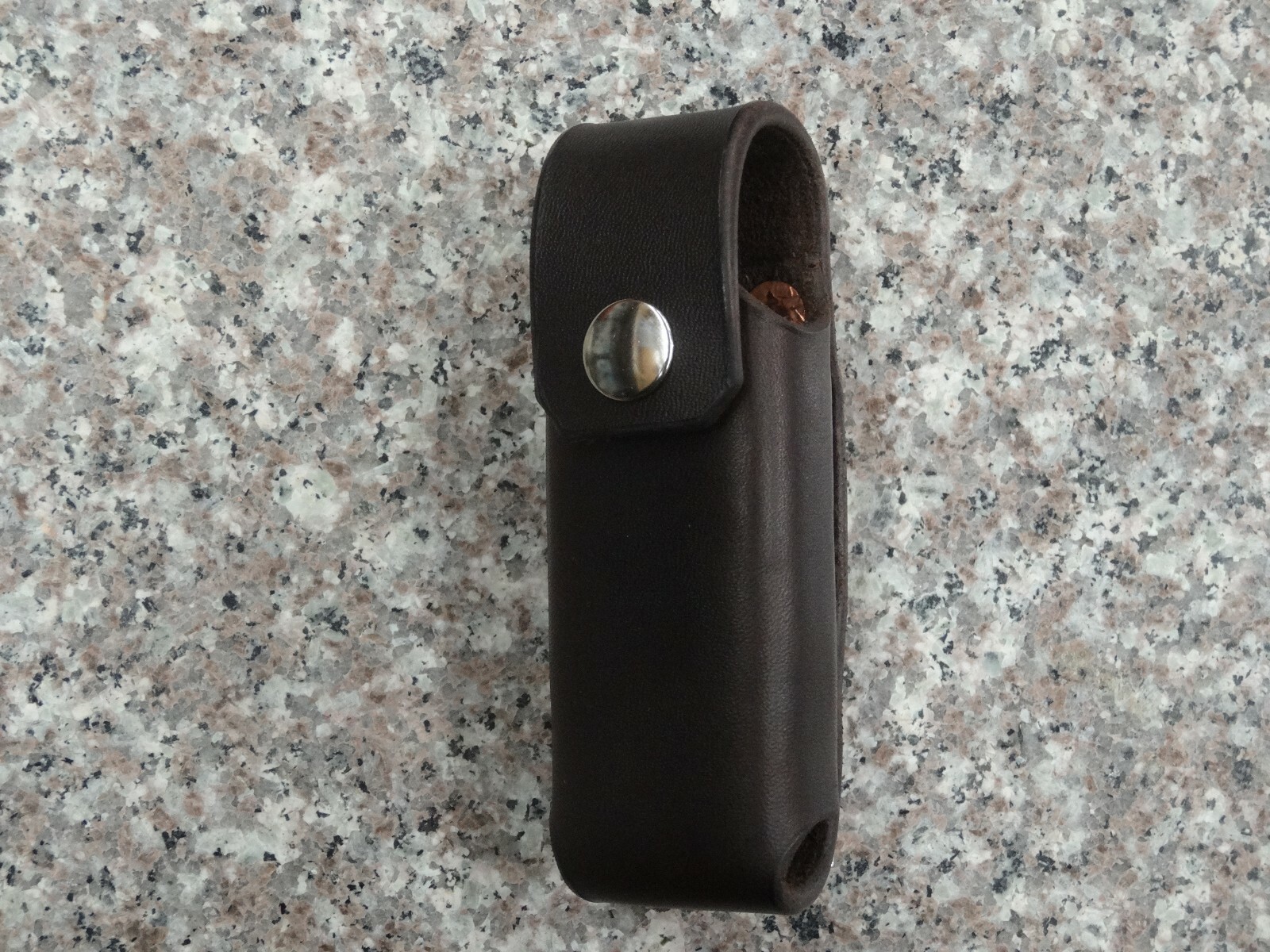 Brown Leather Sheath for Leatherman FREE P2/P4 One Piece Design Tough USA